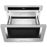 KitchenAid 24 in. 1.2 cu. ft. 950W Drawer Microwave with Sensor Cooking - Stainless Steel