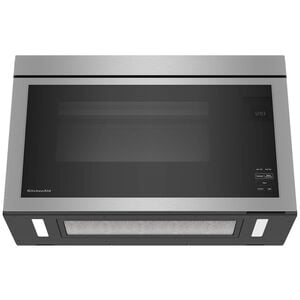 KitchenAid 30 in. 1.1 cu. ft. 1000W Over-the-Range Microwave with 400 CFM & Sensor Cooking - Stainless Steel