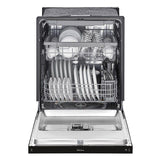 LG LDFN4542B 24 in. Front Control Dishwasher with 48 dBa Sound Level, 3rd-Rack, Dynamic Dry & Pocket - Black