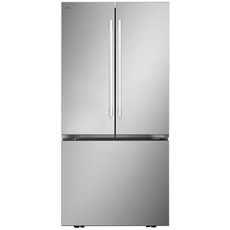 LG LF25H6200S 33 in. 25.1 cu. ft. Smart French Door Refrigerator with Ice Maker - PrintProof Stainless Steel