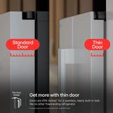 LG LF25Z6211S 36 in. 25.1 cu. ft. Smart Counter Depth French Door Refrigerator with Internal Water Dispenser - PrintProof Stainless Steel