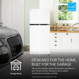 LG LT18S2100W 28 in. 17.5 cu. ft. Garage Ready Top Freezer Refrigerator - White