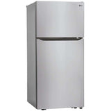 LG LTCS20030S 30 in. 20.2 cu. ft. Top Freezer Refrigerator with Factory Installed Ice Maker -Stainless Steel