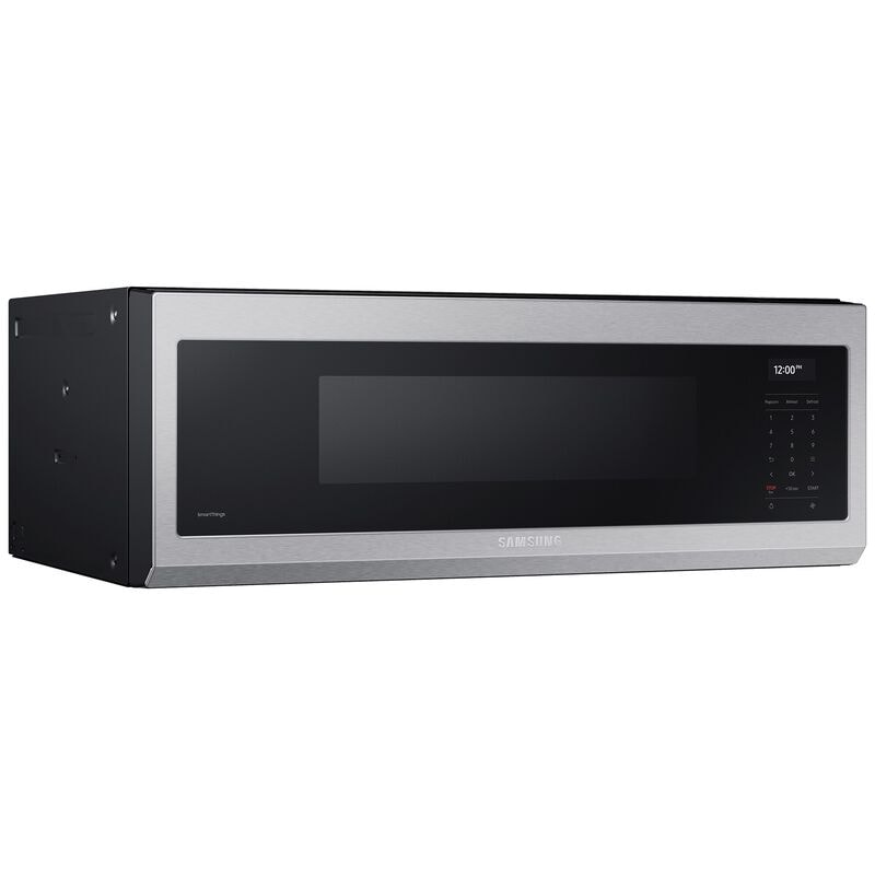 Samsung ME11A7710DS 30 in. 1.1 cu. ft. 1100W Low Profile Smart Over-the-Range Microwave with 550 CFM & Sensor Cooking - Stainless Steel