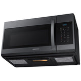 Samsung ME17R7021EG 30 in. 1.7 cu. ft. 1000W Over-the-Range Microwave with 300 CFM - Black Stainless