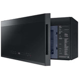 Samsung ME21DG6500MT Bespoke 30 in. 2.1 cu. ft. 1000W Smart Over-the-Range Microwave with 400 CFM & Sensor Cooking - Matte Black Steel