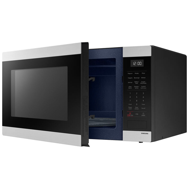 Samsung MS19DG8500SR 24 in. 1.9 cu. ft. 900W Countertop Microwave with Sensor Cooking - Stainless Steel