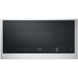 LG MVEL2033F 30 in. 2.0 cu. ft. 1050W Smart Over-the-Range Microwave with 400 CFM & Sensor Cooking - PrintProof Stainless Steel