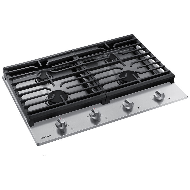 Samsung NA30R5310FS 30 in. 4-Burner Natural Gas Cooktop with Simmer Burner & Power Burner - Stainless Steel