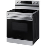 Samsung 30 in. 6.3 cu. ft. Smart Electric Range with Smoothtop Burners - Stainless Steel