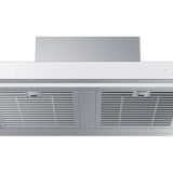Samsung NK30CB600W12 30 in. Smart Convertible Chimney Style Range Hood with 630 CFM, 4 Fan Speeds & 1 LED Light - White