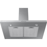 Samsung NK30R5000WS 30 in. Convertible Chimney Style Range Hood with 390 CFM, 3 Fan Speeds & 2 LED Lights - Stainless Steel