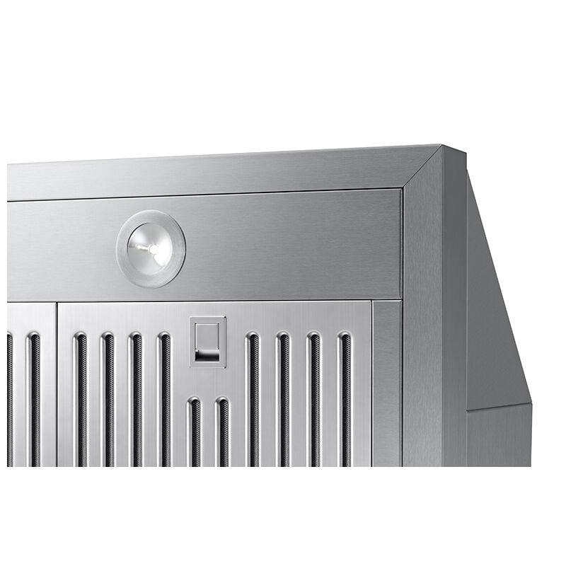 Samsung NK36N7000US 36 in. Smart Convertible Standard Style Range Hood with 390 CFM, 4 Fan Speeds & 2 LED Lights - Stainless Steel