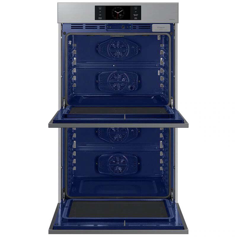 Samsung NV51CG700DSR Bespoke 30 in. 10.2 cu. ft. Smart Top Control SteamElectric Double Wall Oven with Dual Convection - Stainless Steel