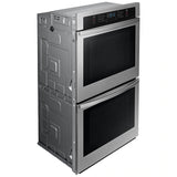 Samsung NV51T5511DS 30 in. 10.2 cu. ft. Smart Top Control Electric Double Wall Oven - Stainless Steel