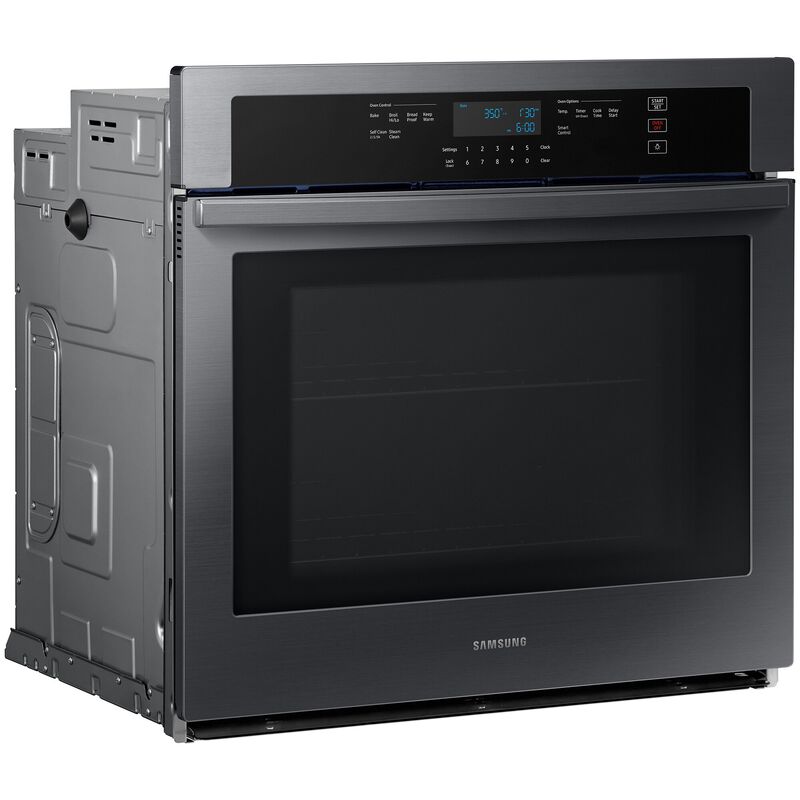Samsung NV51T5511SG 30 in. 5.1 cu. ft. Smart Electric Single Wall Oven - Fingerprint Resistant Black Stainless Steel