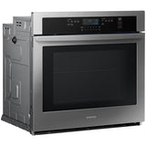 Samsung NV51T5511SS 30 in. 5.1 cu. ft. Smart Electric Single Wall Oven - Stainless Steel