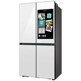 Samsung RF23DB990012 Bespoke 36 in. 22.5 cu. ft. Smart Counter Depth 4-Door French Door Refrigerator with Internal Water Dispenser - White Glass