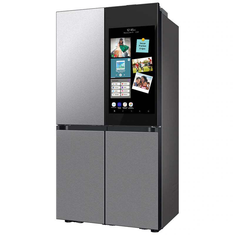 Samsung RF23DB9900QD Bespoke 36 in. 22.5 cu. ft. Smart Counter Depth 4-Door French Door Refrigerator with Internal Water Dispenser - Fingerprint Resistant Stainless Steel