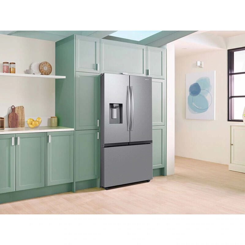 Samsung RF27CG5400SR 36 in. 25.5 cu. ft. Smart Counter Depth French Door Refrigerator with Ice & Water Dispenser - Fingerprint Resistant Stainless Steel