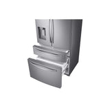 Samsung 36 in. 28 cu. ft. Smart 4-Door French Door Refrigerator with Ice & Water Dispenser - Stainless Steel