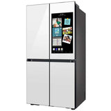 Samsung RF29DB990012 Bespoke 36 in. 28.6 cu. ft. Smart 4-Door French Door Refrigerator with Internal Water Dispenser - White Glass