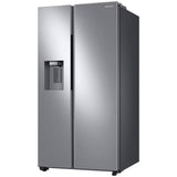 Samsung 36 in. 27.4 cu. ft. Side by Side Refrigerator with Ice & Water Dispenser - Stainless Steel