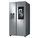 Samsung Family Hub Series36 in. 26.7 cu. ft. Smart Side by Side Refrigerator with Ice & Water Dispenser - Stainless Steel