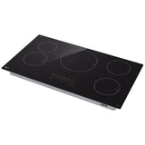 LG CBIH3613BE 36 in. 5-Burner Smart Induction Cooktop with Simmer Burner & Power Burner - Black