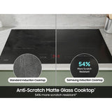 Samsung CC70F36S2D 36 in. 5-Burner Smart Induction Cooktop with Simmer Burner & Power Burner - Black