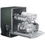 Samsung DW80CG4021SR 24 in. Top Control Dishwasher with 53 dBa Sound Level - Stainless Steel