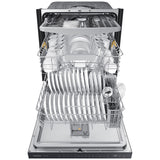Samsung DW80CG5450MT Bespoke 24 in. Top Control Smart Dishwasher with 46 dBa Sound Level, 3rd-Rack, AutoRelease & Pocket - Matte Black