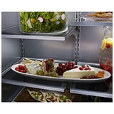 KitchenAid 36 in. Built-In 20.9 cu. ft. Counter Depth Bottom Freezer Refrigerator with Ice Maker Right Hinged - Stainless Steel