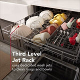 KitchenAid KDFS324SPS 24" Full Console Built-In Dishwasher in Stainless Steel