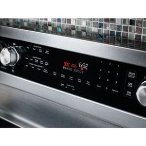 KitchenAid KFED500ESS 30" 6.7 cu. ft. Freestanding Double Oven Electric Range in Stainless Steel