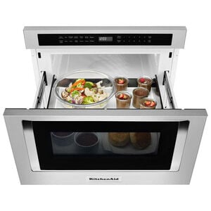 KitchenAid 24 in. 1.2 cu. ft. 950W Drawer Microwave with Sensor Cooking - Stainless Steel
