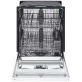 LG LDFC2423W 24 in. Built-In Dishwasher with Front Control, 52 dBA Sound Level, 15 Place Settings & 5 Wash Cycles - White