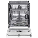 LG LDFN4542W 24 in. Front Control Dishwasher with 48 dBa Sound Level, 3rd-Rack, Dynamic Dry & Pocket - White