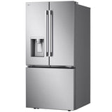 LG LF25H6330S 33 in. 24.5 cu. ft. Smart French Door Refrigerator with Ice & Water Dispenser - PrintProof Stainless Steel