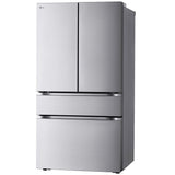 LG LF26C8210S 36 in. 25.5 cu. ft. Smart Counter Depth 4-Door French Door Refrigerator with Internal Water Dispenser - PrintProof Stainless Steel
