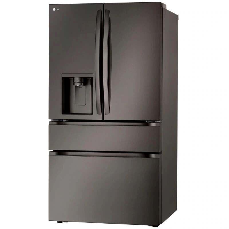 LG LF29H8330D 36 in. 28.6 cu. ft. Smart 4-Door French Door Refrigerator with Ice & Water Dispenser - PrintProof Black Stainless Steel