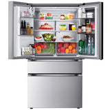 LG LF29S8365S 36 in. 28.6 cu. ft. Smart 4-Door French Door Refrigerator with MyColor InstaView, Ice & Water Dispenser - PrintProof Stainless Steel