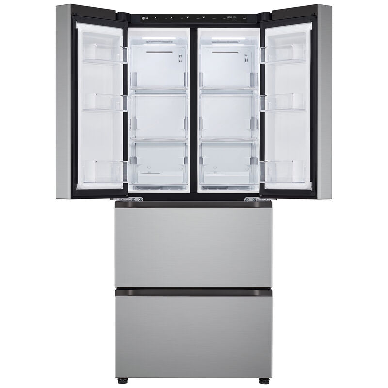 LG LK14S8000V Kimchi/Specialty Food 30 in. 14.3 cu. ft. Smart 4-Door French Door Refrigerator - Stainless Steel Look