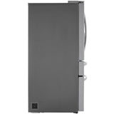 LG LRMXS3006S 36 in. 29.5 cu. ft. Smart 4-Door French Door Refrigerator with Ice & Water Dispenser - Stainless Steel