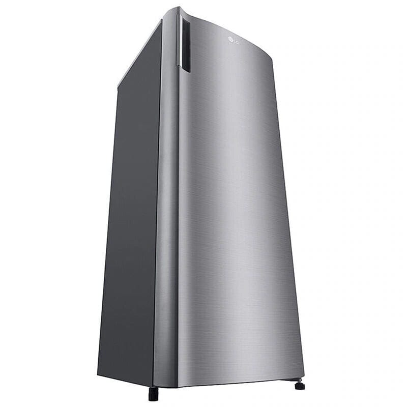 LG LROFC0605V 21 in. 5.8 cu. ft. Compact Upright Freezer - Platinum Silver