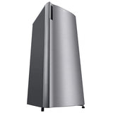 LG LROFC0605V 21 in. 5.8 cu. ft. Compact Upright Freezer - Platinum Silver