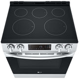 LG LSEL6331F 30 in. 6.3 cu. ft. Smart Slide-In Electric Range with Radiant Burners - PrintProof Stainless Steel