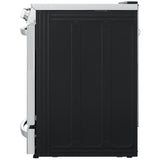 LG LSEL6337F InstaView 30 in. 6.3 cu. ft. Smart Air Fry True European Convection Slide-In Electric Range with Radiant Burners - Stainless Steel