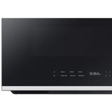 Samsung  ME21DB670012 Bespoke 30 in. 2.1 cu. ft. 1000W Smart Over-the-Range Microwave with 400 CFM & Sensor Cooking - White Glass