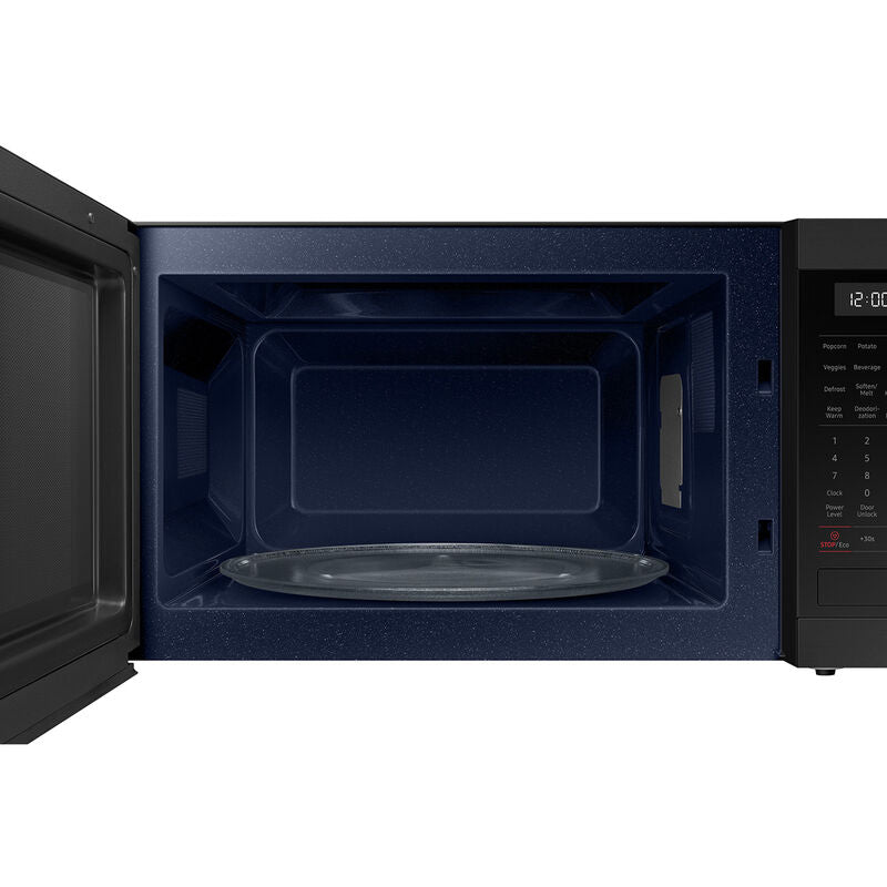 Samsung MS19DG8500MT 24 in. 1.9 cu. ft. 900W Countertop Microwave with Sensor Cooking - Matte Black Steel